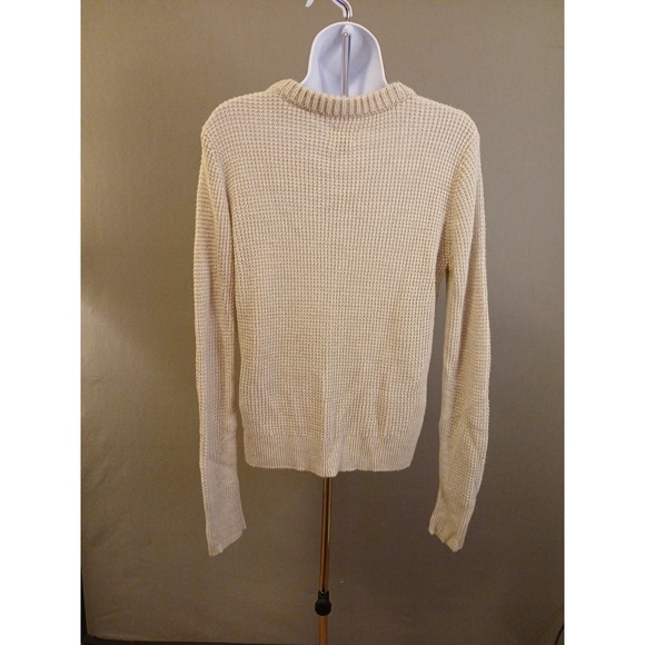 Converse Beige Sweater One Star Medium knit Woman Unisex - Picture 4 of 7